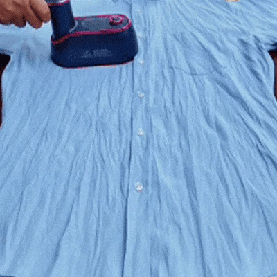 Last Day Sale 50% OFF 🔥 Mini Steam Iron – Portable Handheld Wrinkle Remover & Travel Garment Steamer